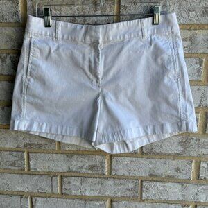J. Crew White Chino Short's Women's Size 8.